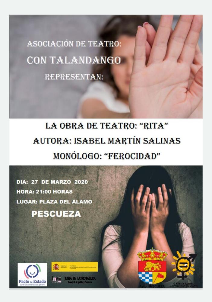 Imagen 27 de Marzo - Actuación asociación de teatro 'Con Talandango' en Pescueza