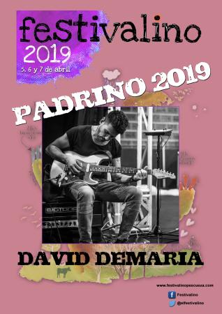 Imagen El Festivalino: David DeMaría, Padrino 2019