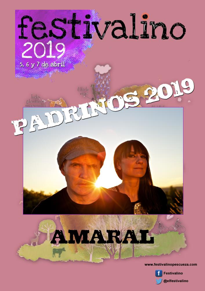 Imagen El Festivalino: Amaral, Padrinos 2019