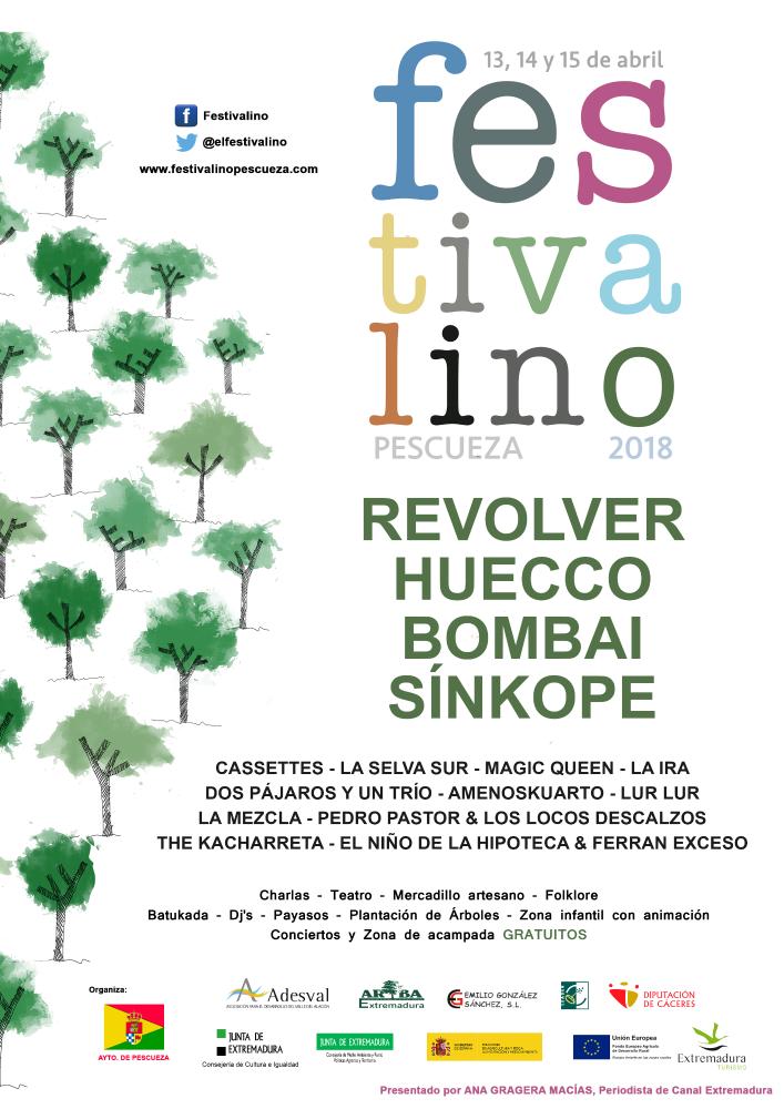 Imagen Cartel y programación del FESTIVALINO 2018