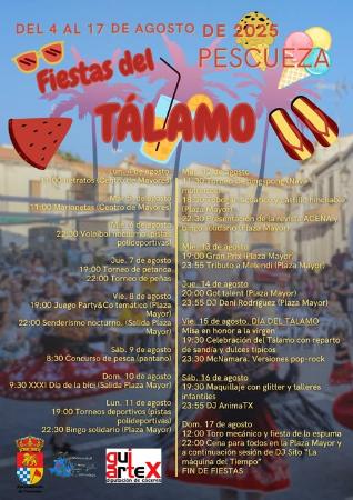 Imagen Del 4 al 17 de Agosto - Fiestas del TÁLAMO 2025